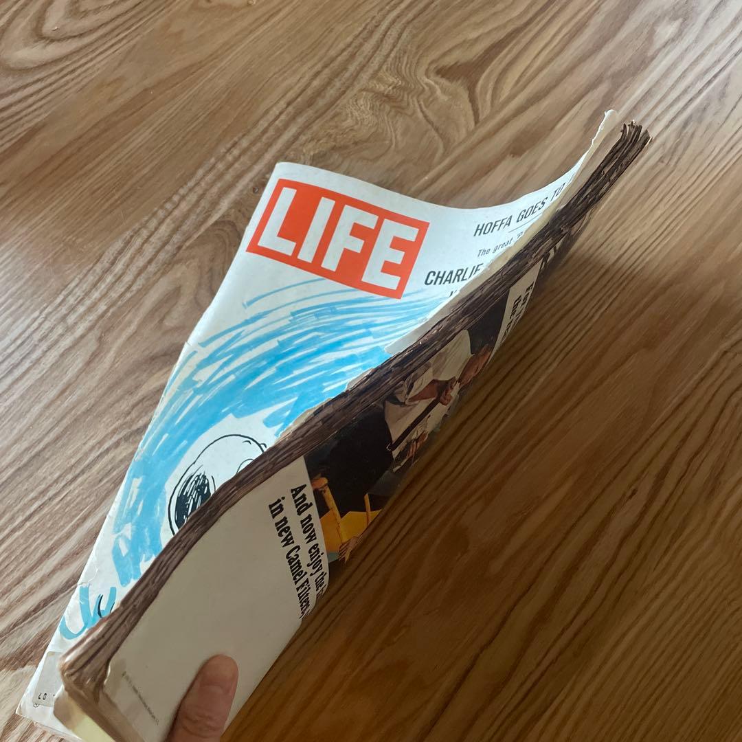 ビンテージ　LIFEマガジン　スヌーピー