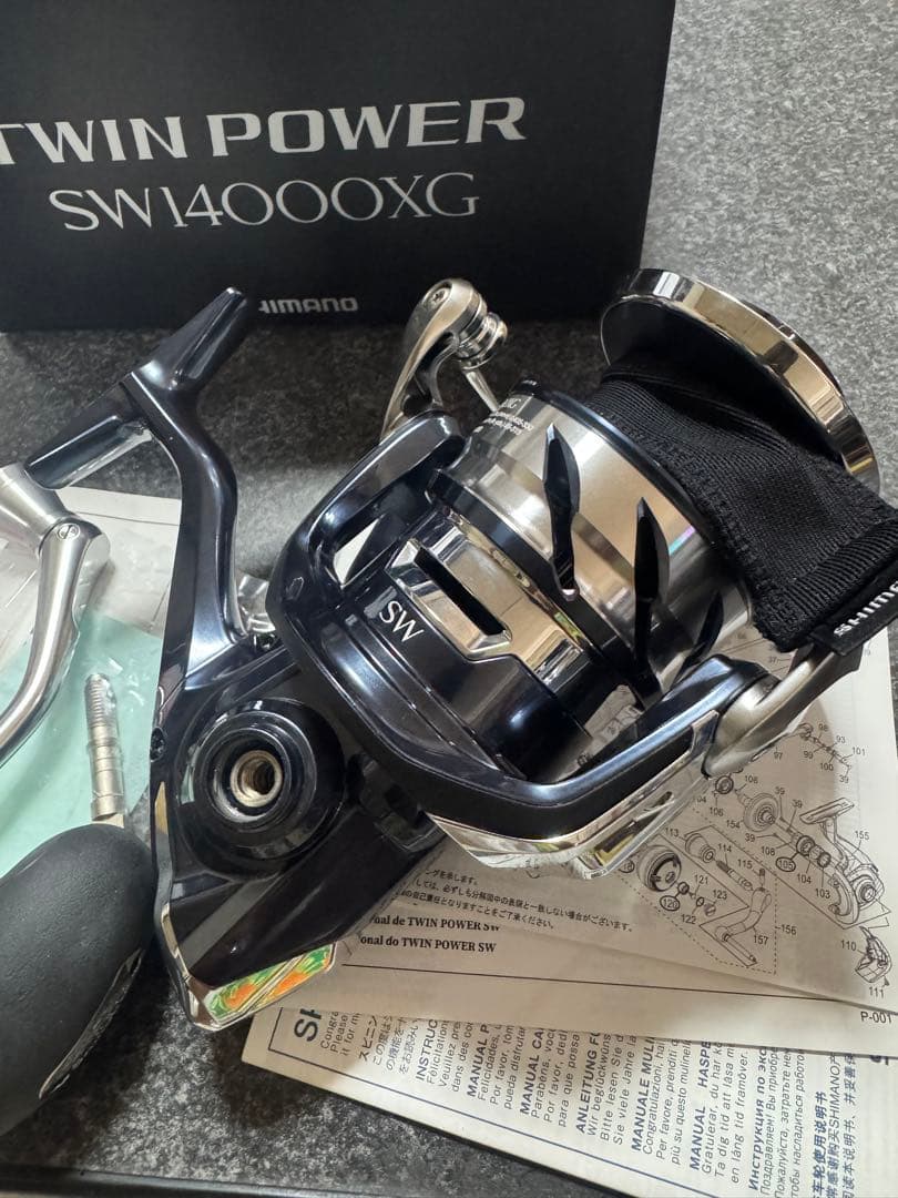 ☆超美品☆シマノ　21ツインパワーsw14000XG
