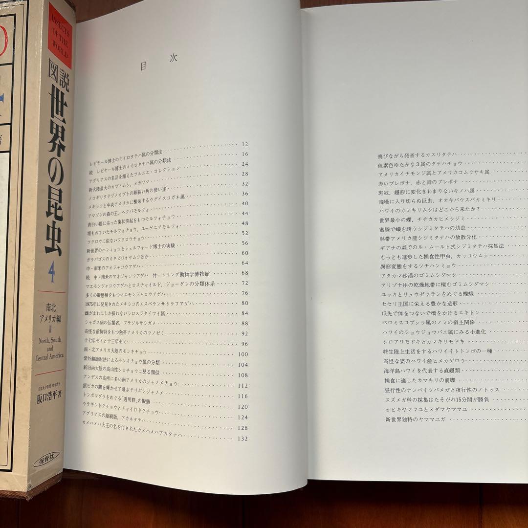 図説　世界の昆虫　全６巻　阪口浩平