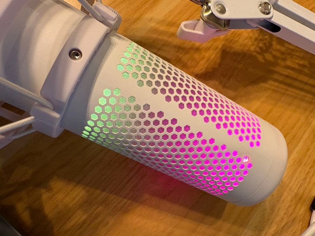 HyperX QuadCast S スタンドアロンマイク マイクスタンド セット