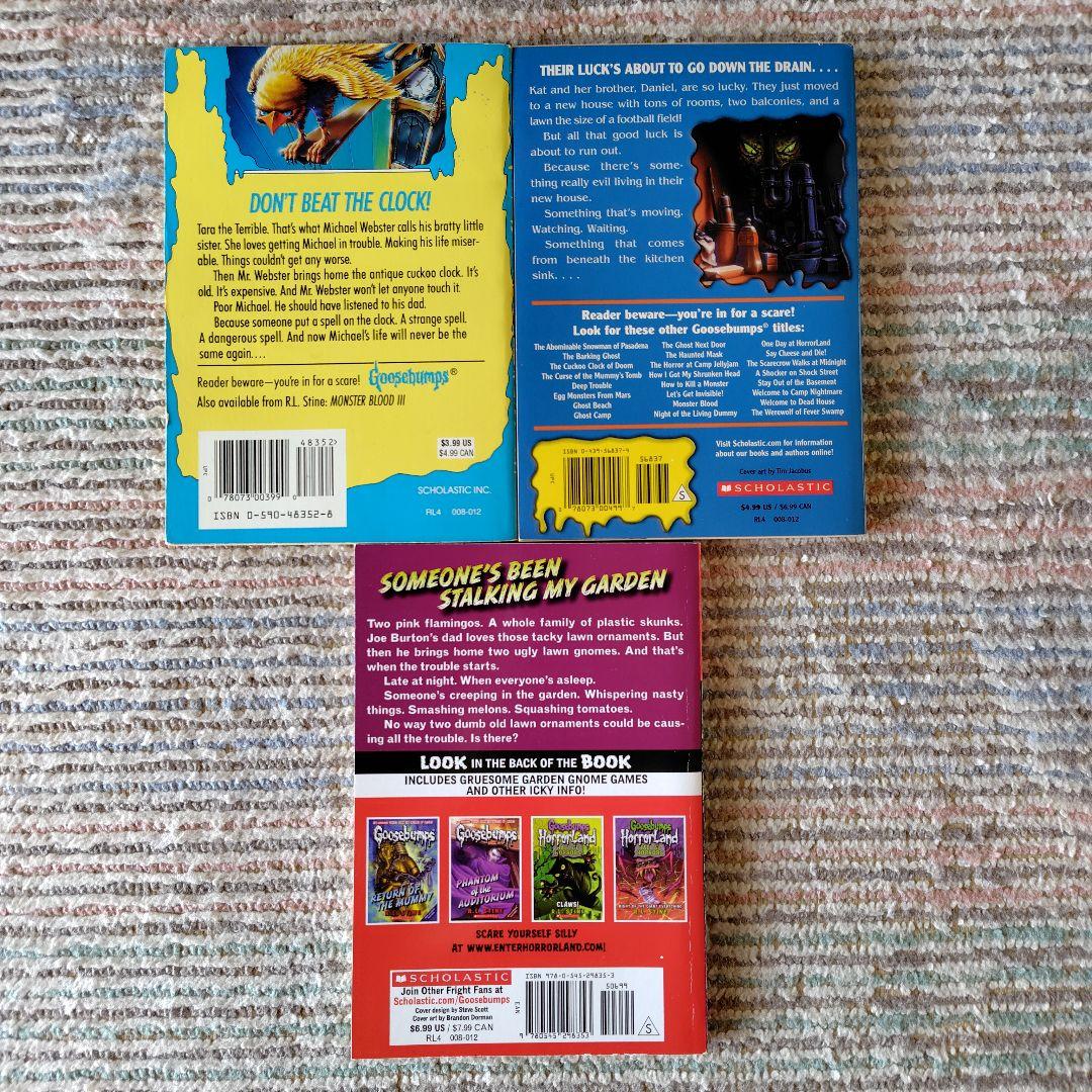 bumps R.L.Stine 19冊セット （おまけ付き）