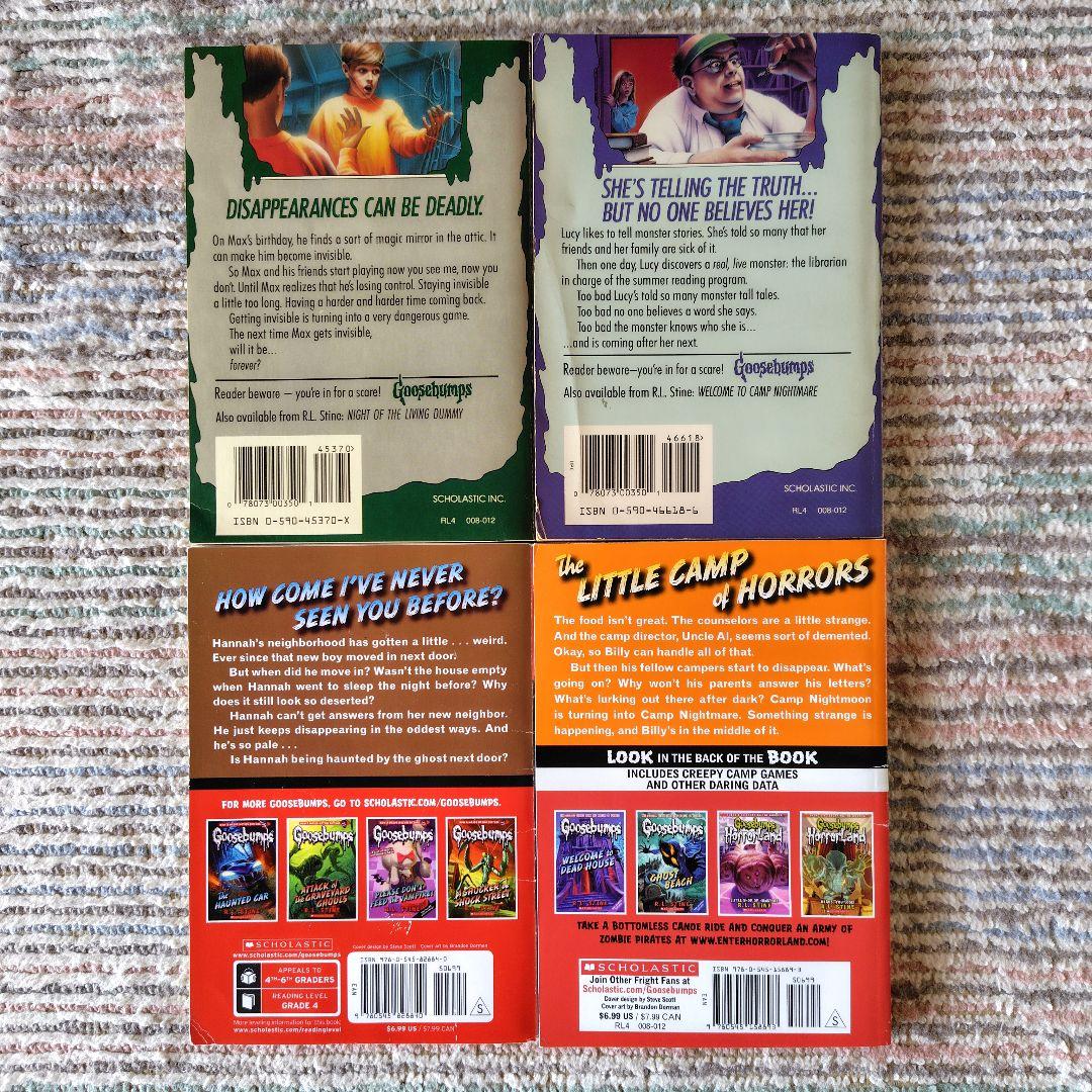 bumps R.L.Stine 19冊セット （おまけ付き）