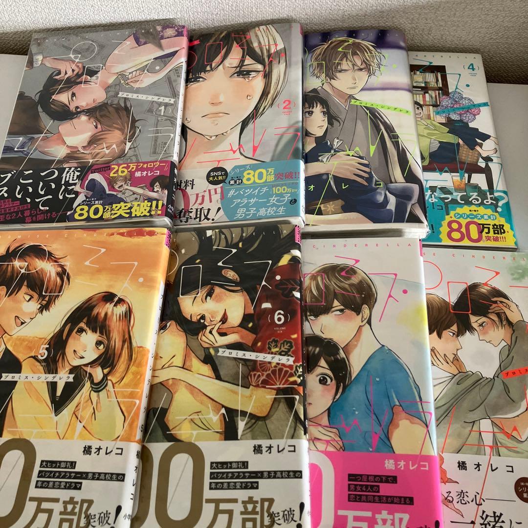 プロミス・シンデレラ1巻〜12巻+#バツイチアラサー女子と男子高校生