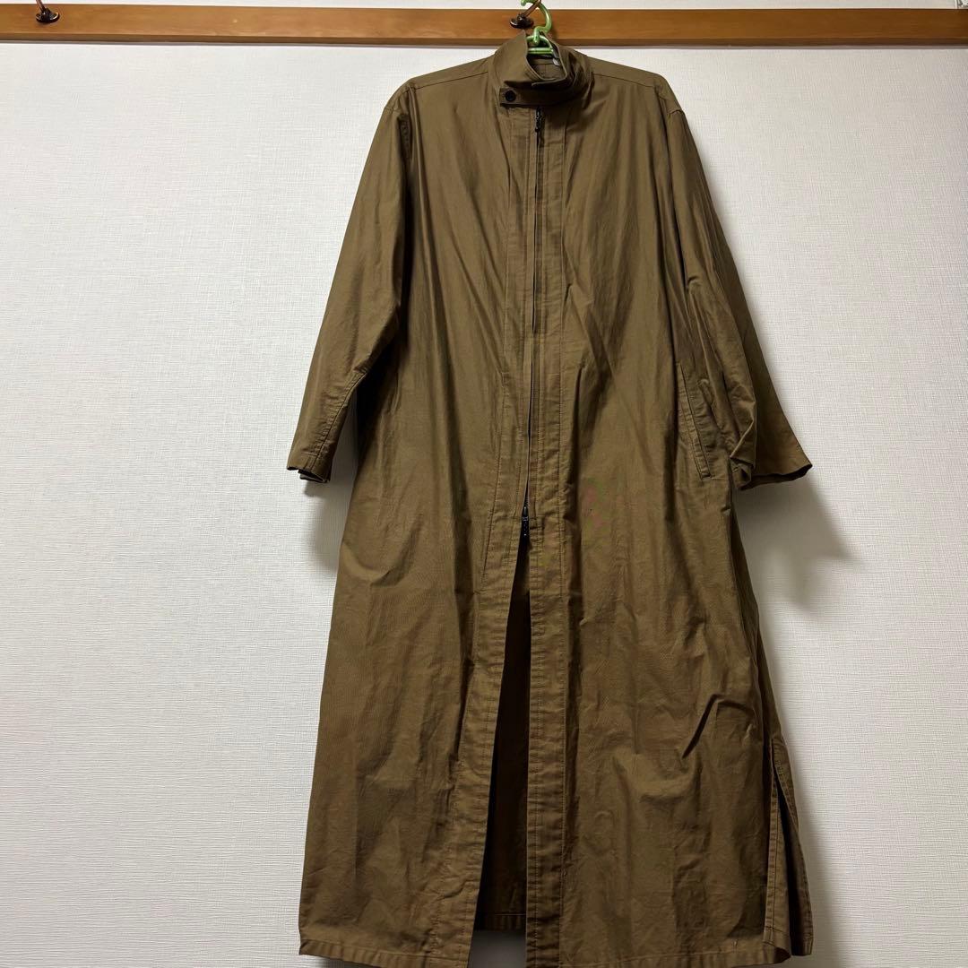 Y's BANG ON! ロングコートカーキ　ヨウジヤマモト