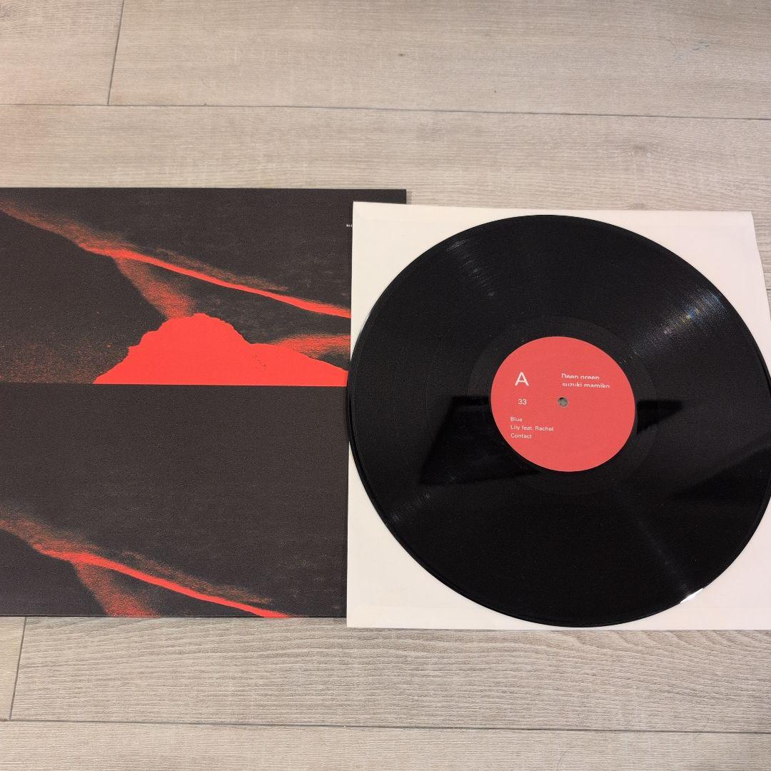 鈴木真海子 レコード Deep green \"LP\"