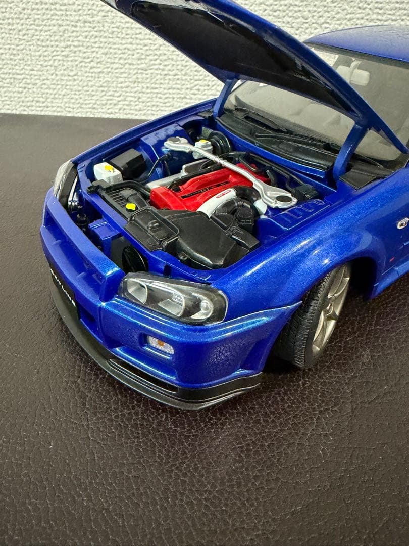 オートアート　1/18 R34 スカイラインGTR VspecⅡ