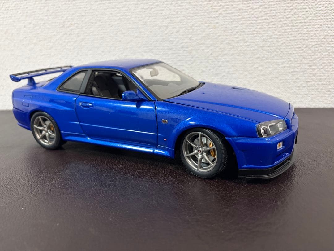 オートアート　1/18 R34 スカイラインGTR VspecⅡ