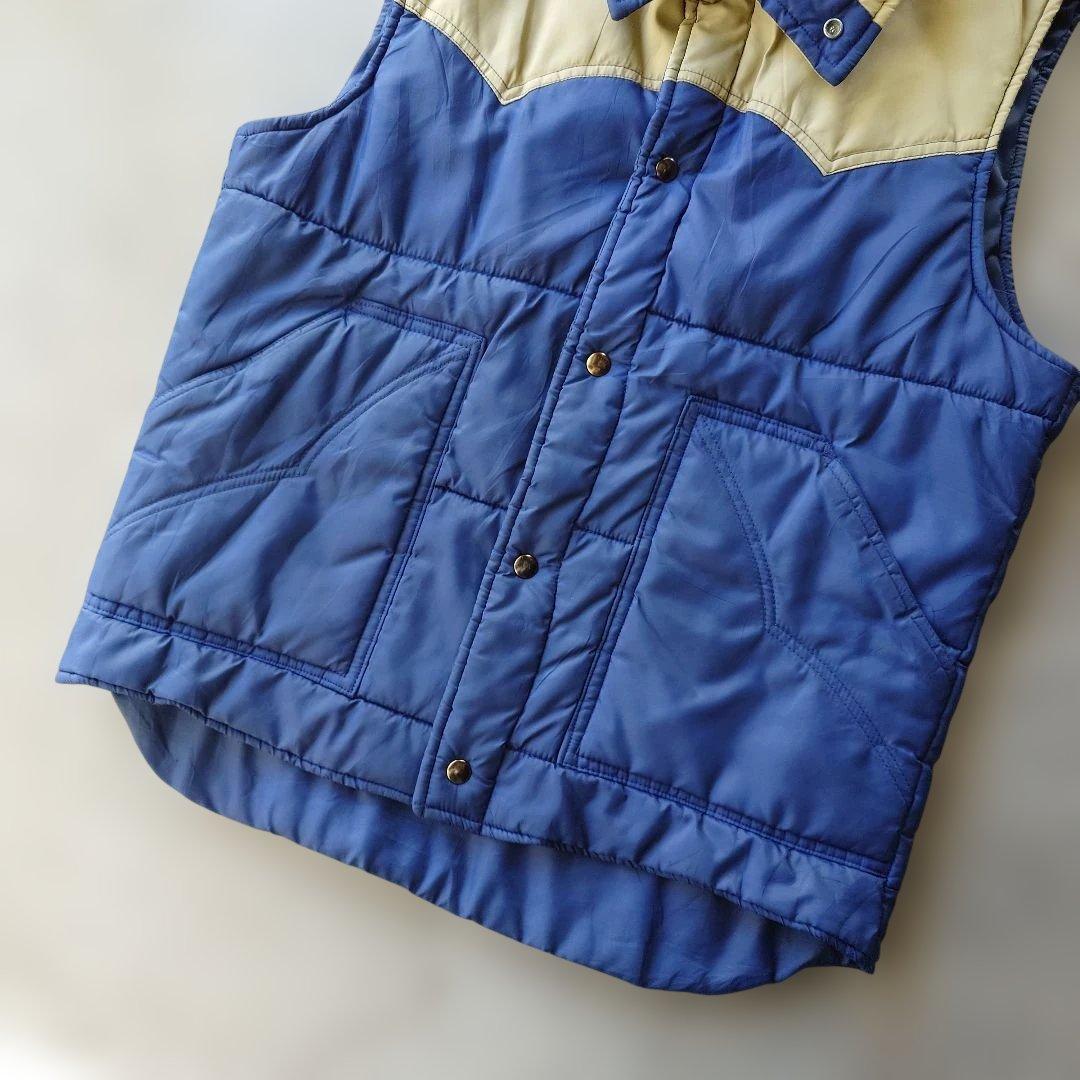 70年代 sears western 中綿 ベスト アメリカ製 L