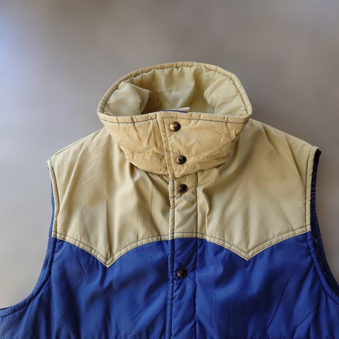 70年代 sears western 中綿 ベスト アメリカ製 L
