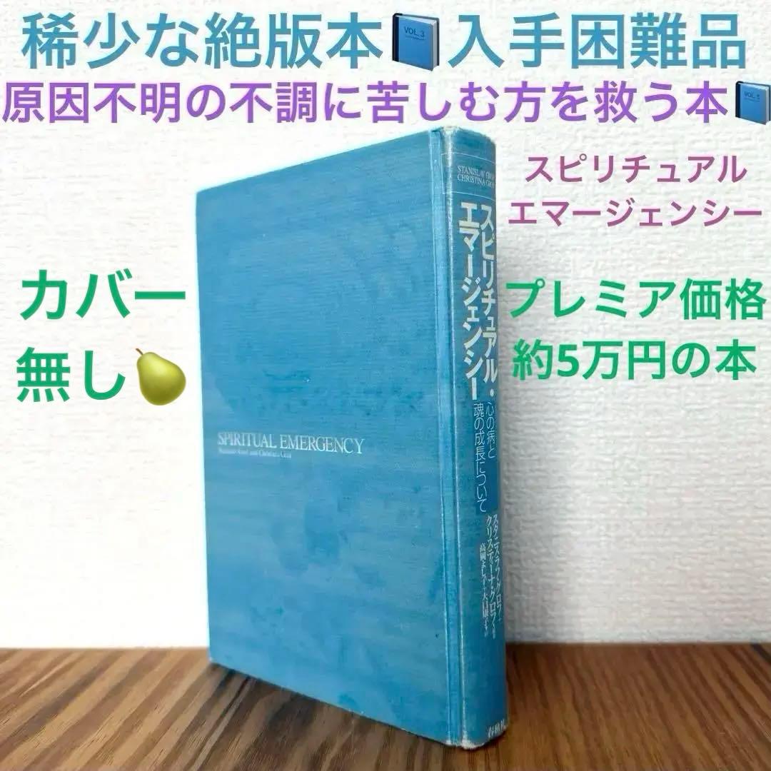 【稀少絶版本】入手困難品⭐︎ スピリチュアル・エマージェンシー 初版本 カバー無し