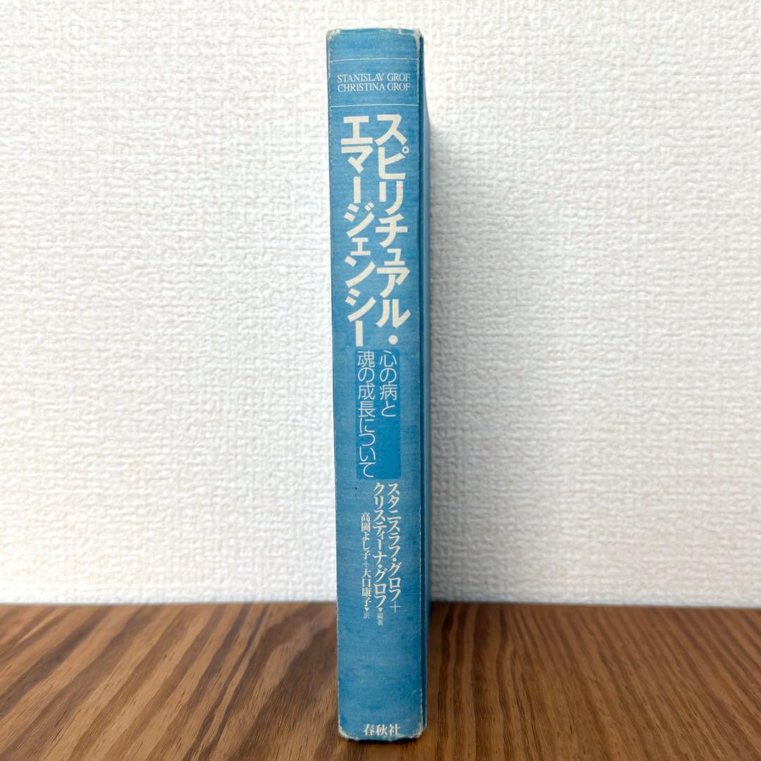 【稀少絶版本】入手困難品⭐︎ スピリチュアル・エマージェンシー 初版本 カバー無し