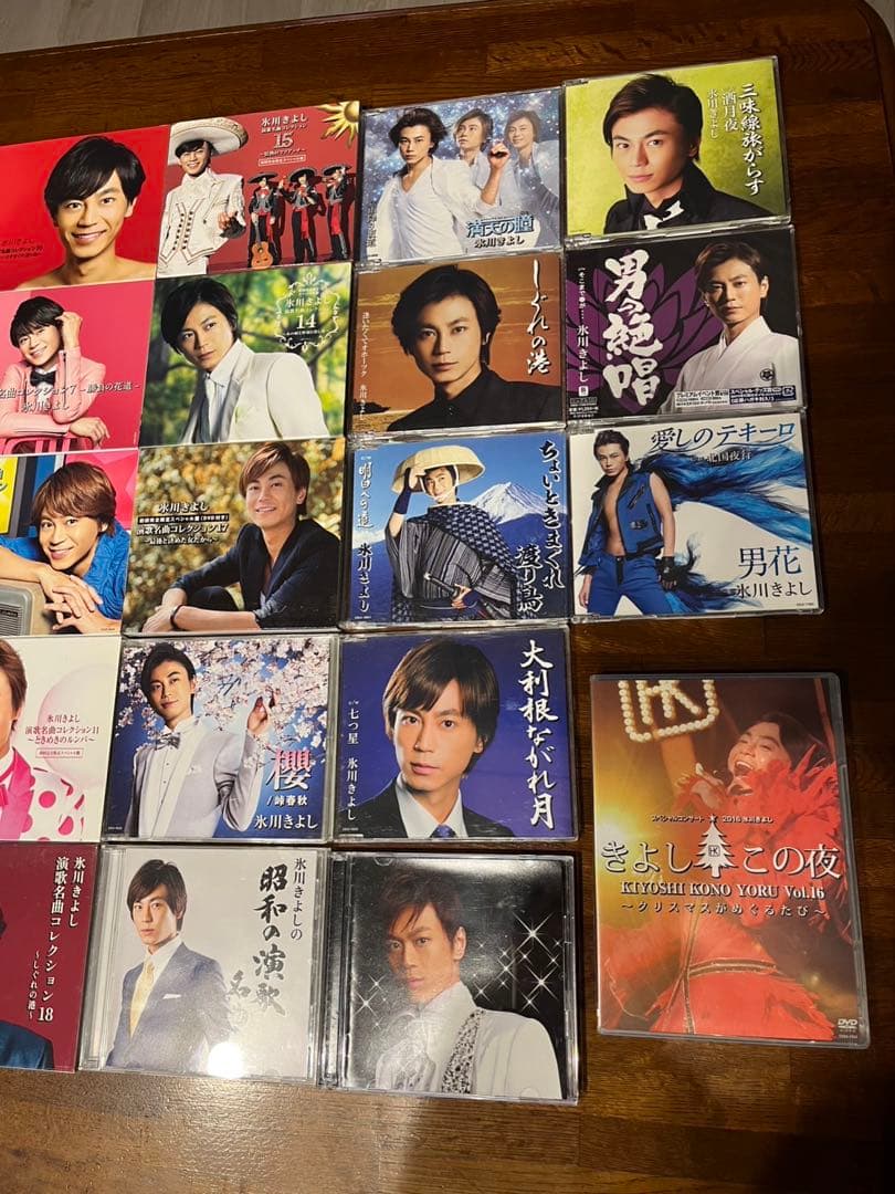 氷川きよし　CD・DVD まとめ売り