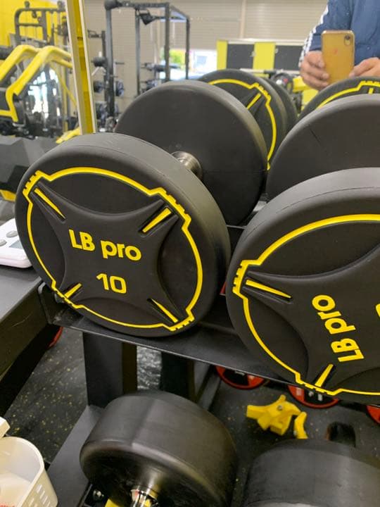 TPUダンベル　2.5kg ７.5kg  各2個