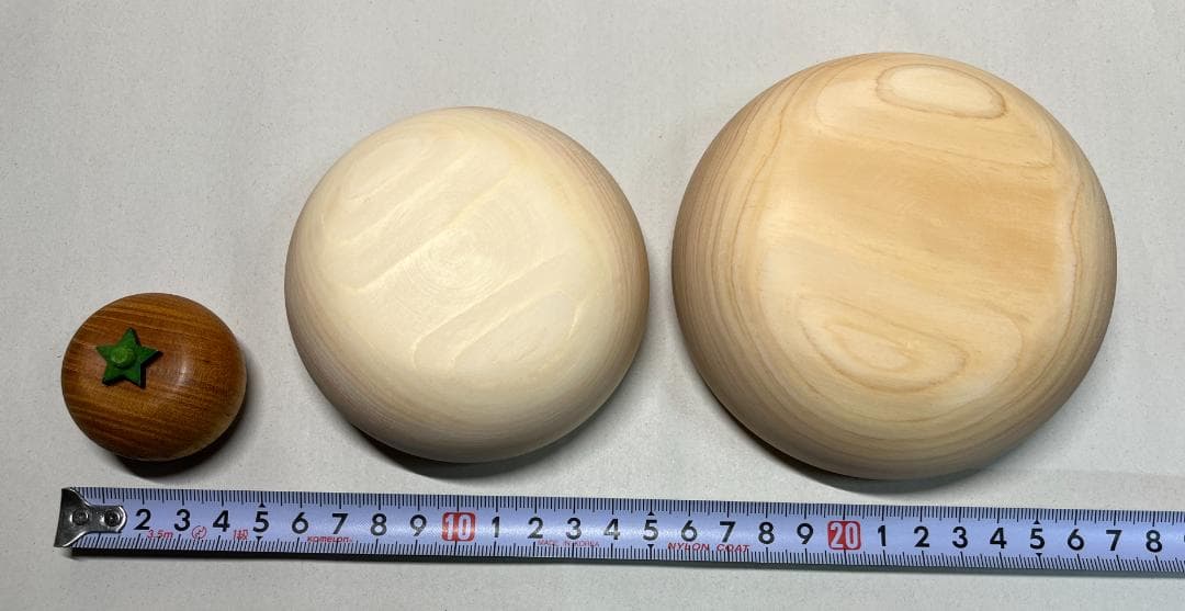 木曽桧木製 鏡餅 セット　16ⅹ16ⅹ22㎝　武周木工