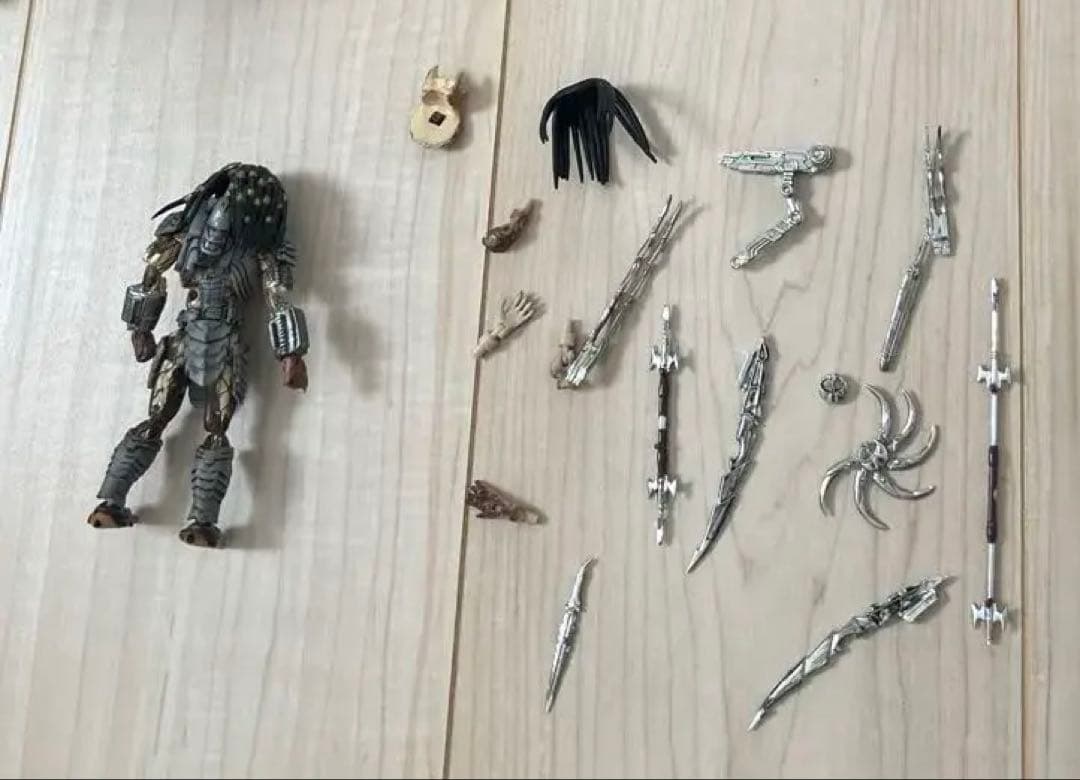 プレデター フィギュア エイリアン 武器付き 付属品多数 バラ売り可
