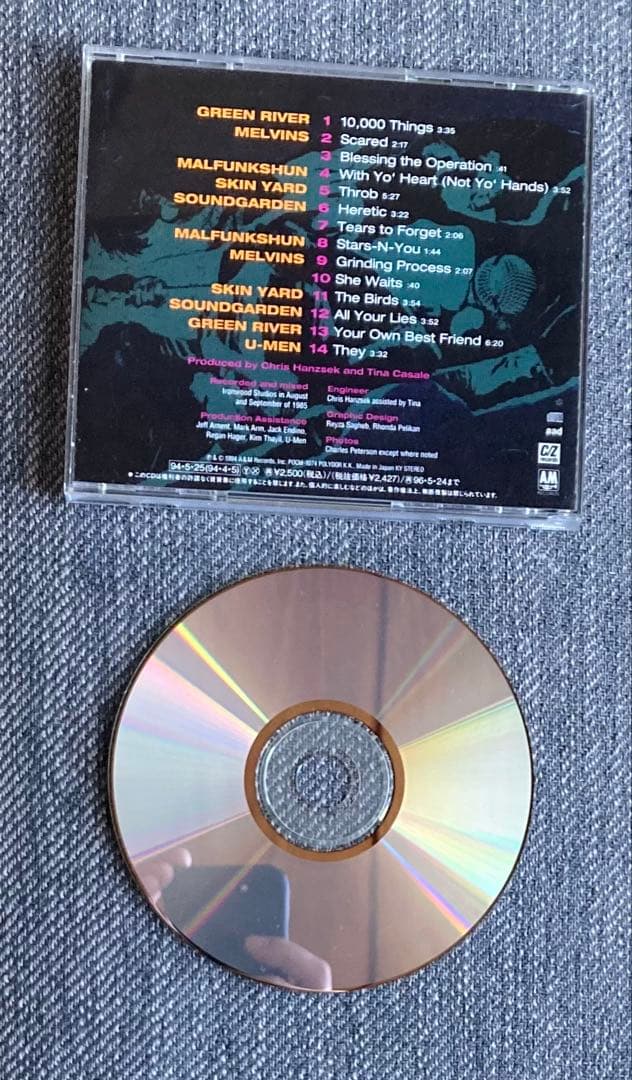 DEEP SIX CD 激レアの日本盤 解説 歌詞 オビ付き　グランジ