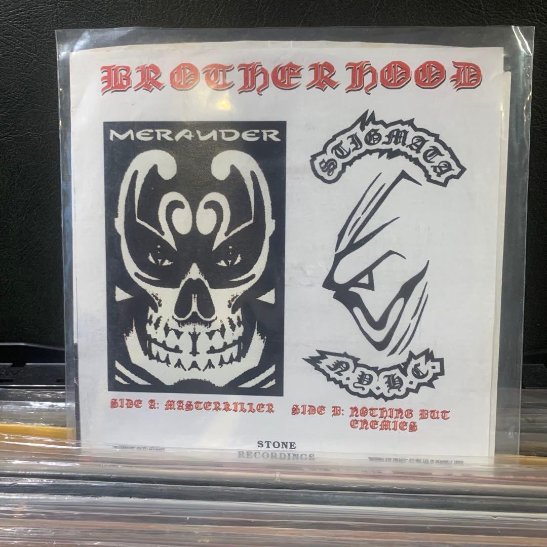 Merauder Stigmata split 7” レコード