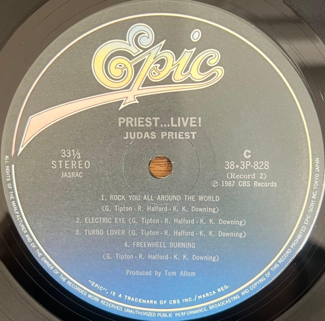 【2LP/美盤/帯付】Judas Priest / Priest... Live