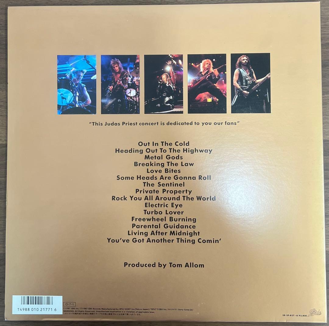 【2LP/美盤/帯付】Judas Priest / Priest... Live