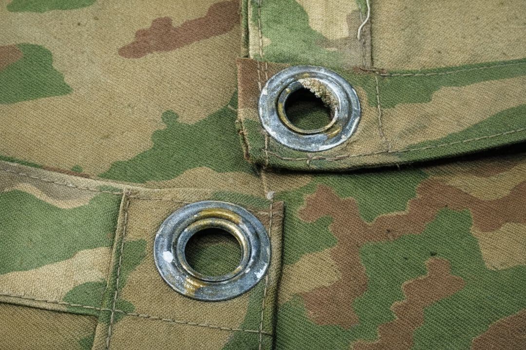 ロシア軍 実物 VSR-93 迷彩 パラトカ ポンチョ テント タープ 官給品
