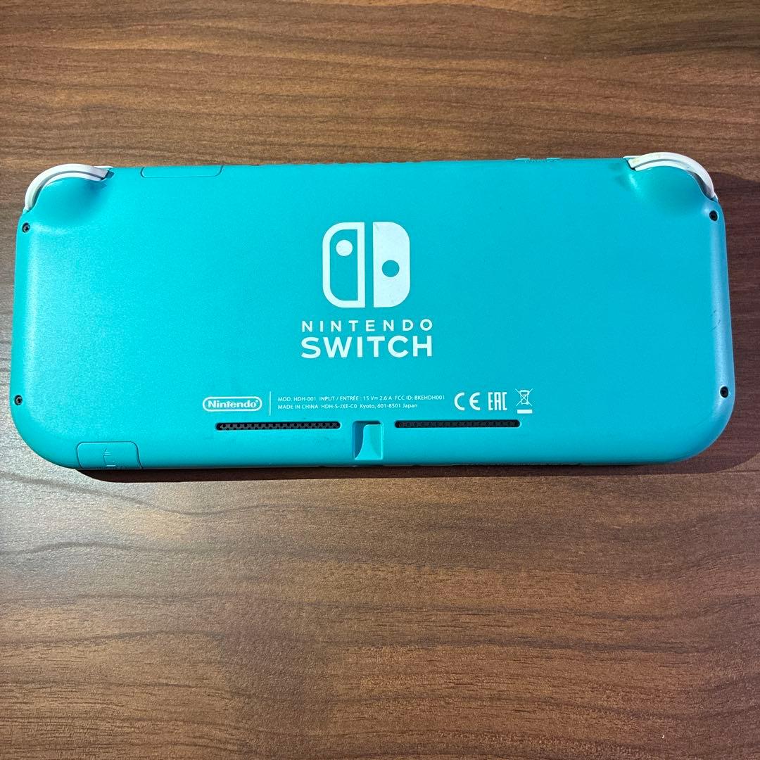 Nintendo Switch Lite ターコイズ 箱/充電器付 動作確認