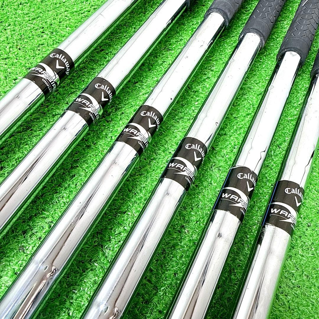 名機！callaway ウォーバード　アイアン6本セット　やさしい　初心者