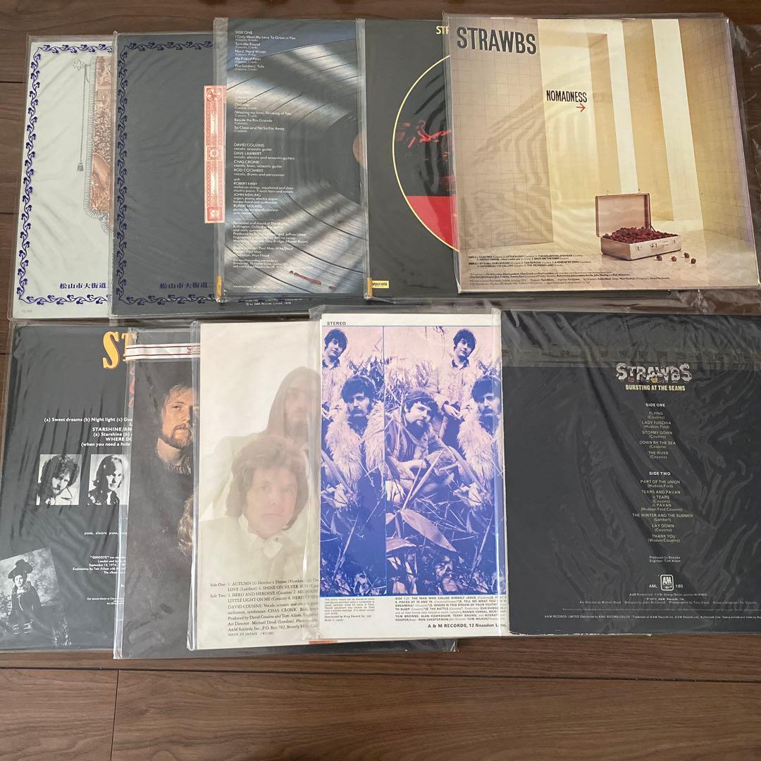 ストローブス　lpレコード レコード　まとめ売り　10タイトル