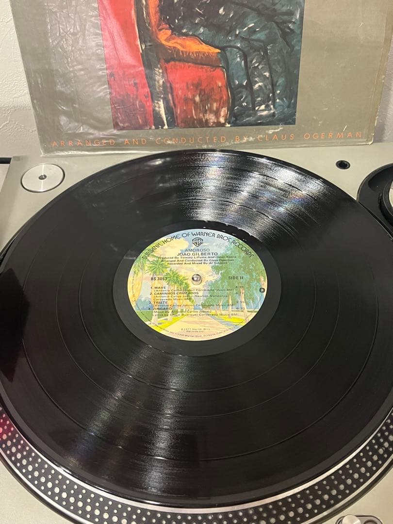 João Gilberto Amoroso レコード 1977年