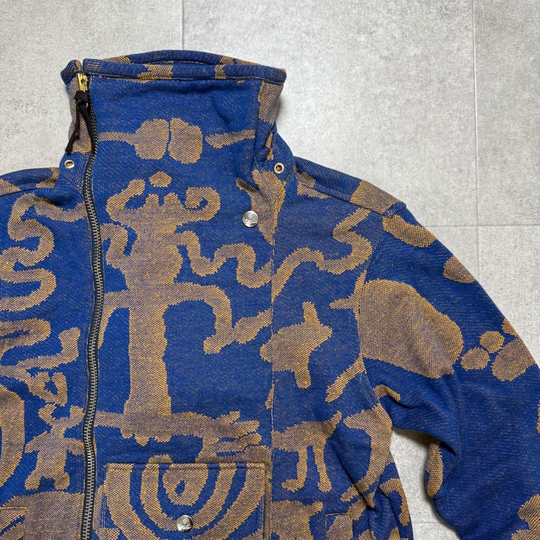【Vivienne Westwood MAN】アートデザイン ニットジャケット
