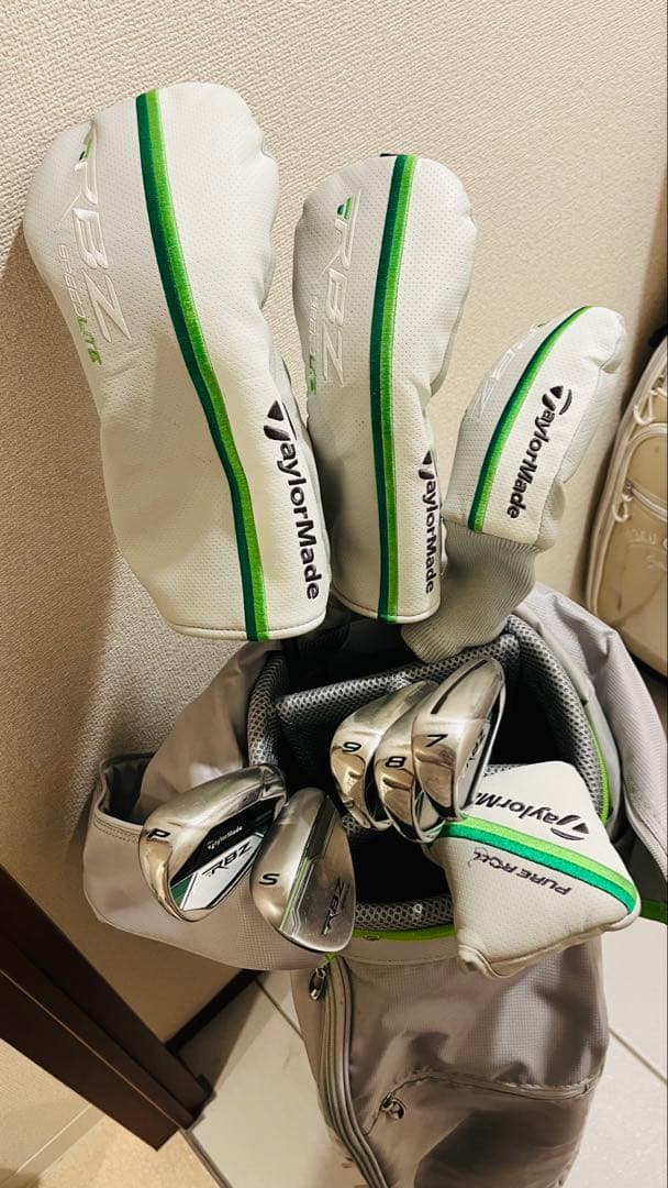 【バッグ新品】テーラーメイド RBZ SPEEDLITE レディース 9本セット