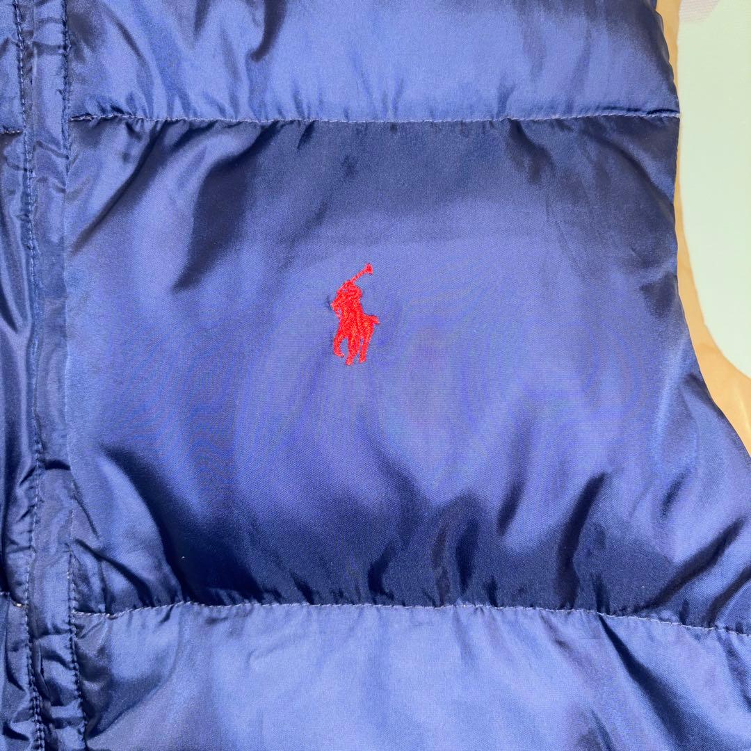 Polo Ralph Lauren ネイビー リバーシブルダウンベスト Mサイズ