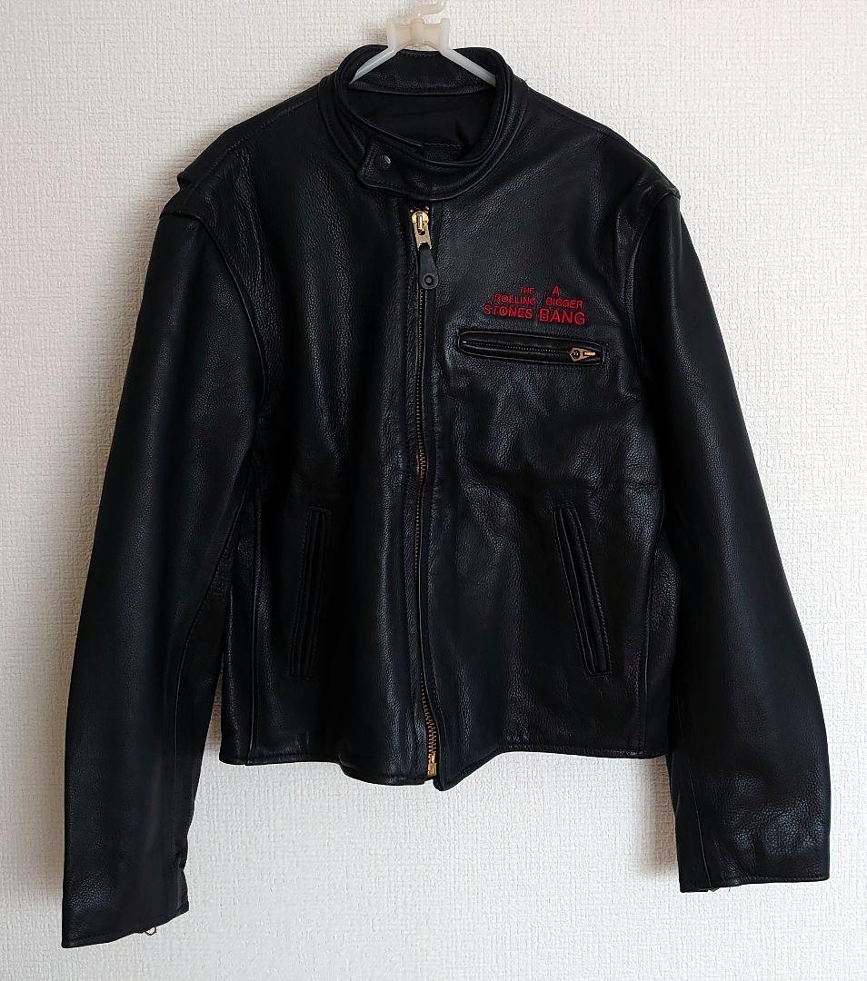 ☆00s ローリングストーンズ レザージャケット ライダース☆