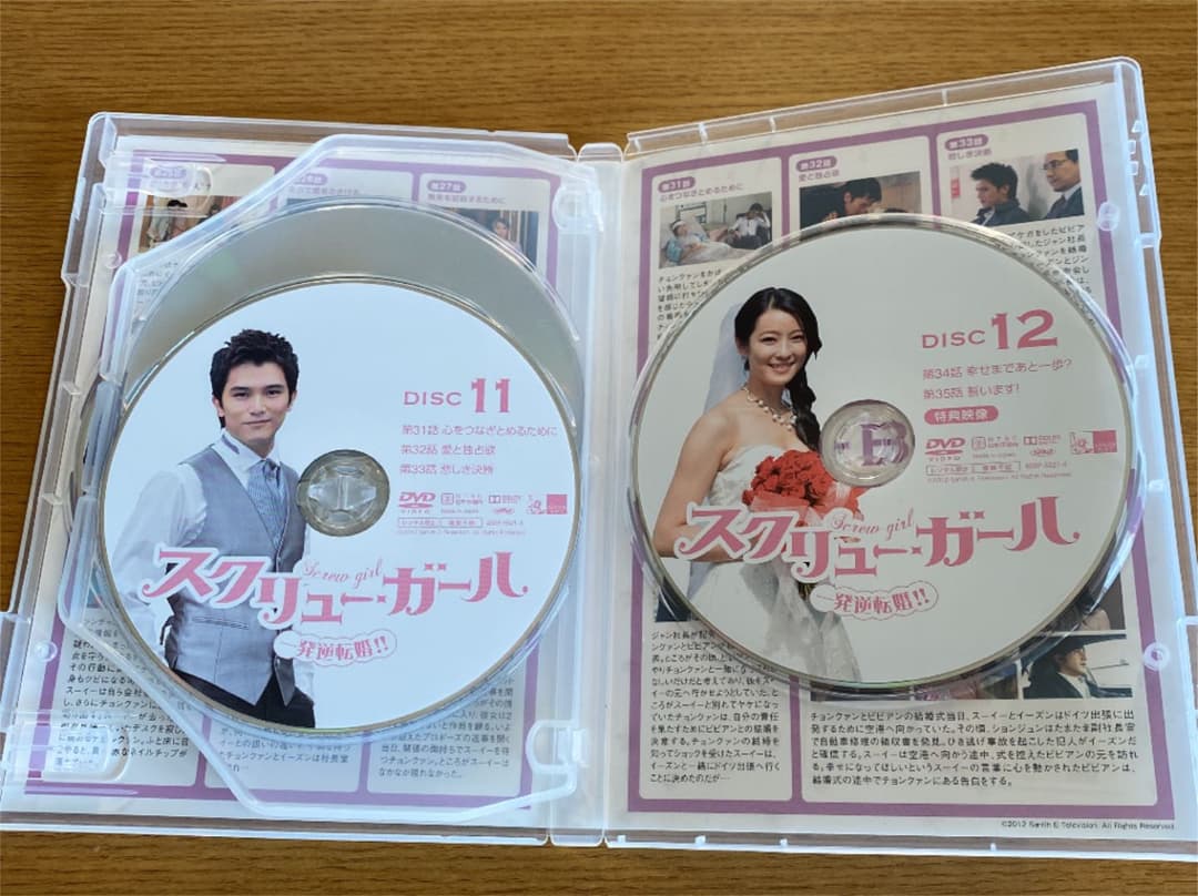 スクリューガール DVD BOX 1 2 3 ★ 12枚組 全35話 特典映像