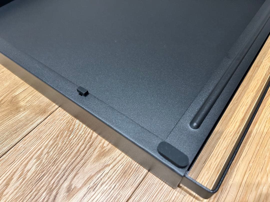 キッチン家電下スライドテーブル タワー W80 ブラック