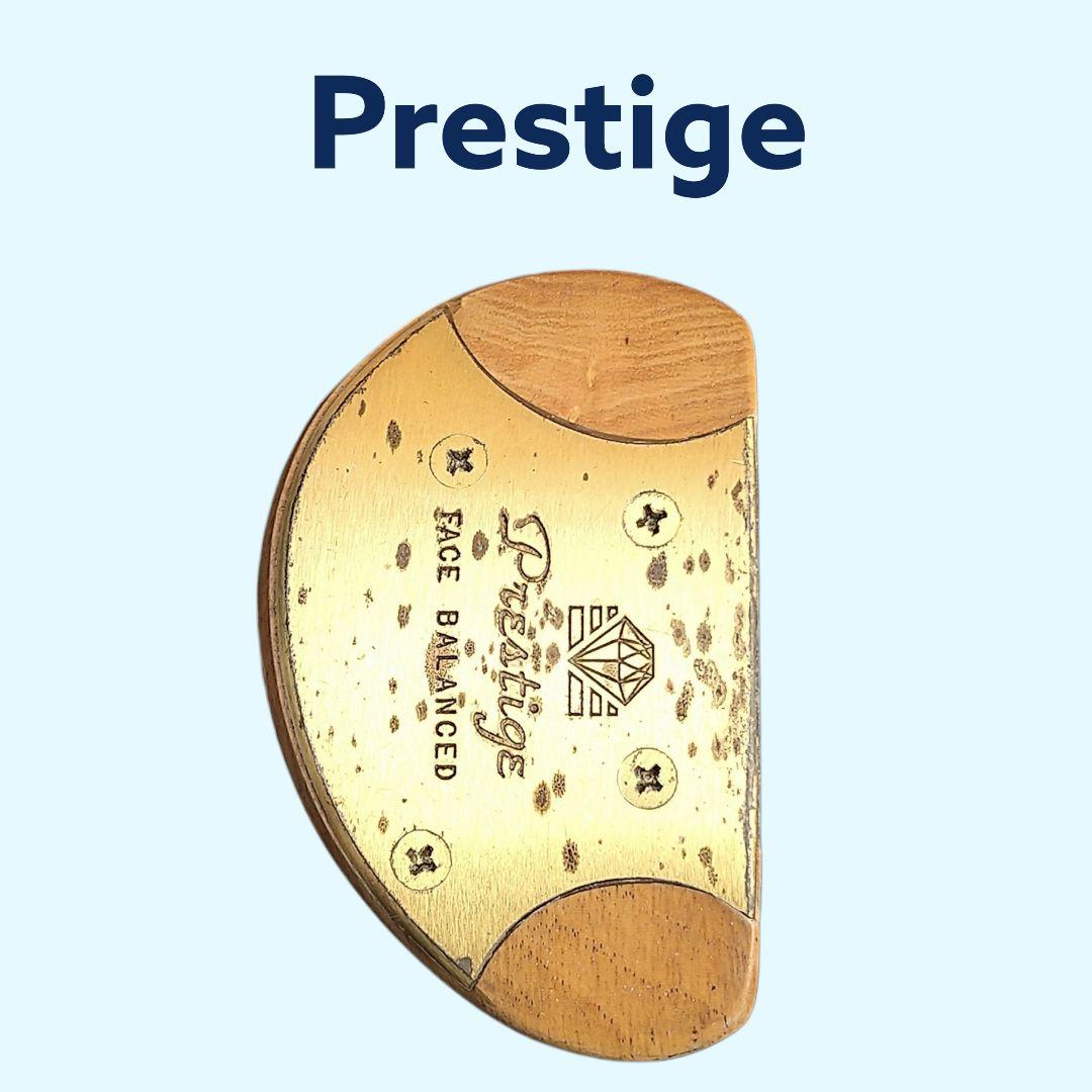 ウッド木製パター フェイスバランス設計　Prestige