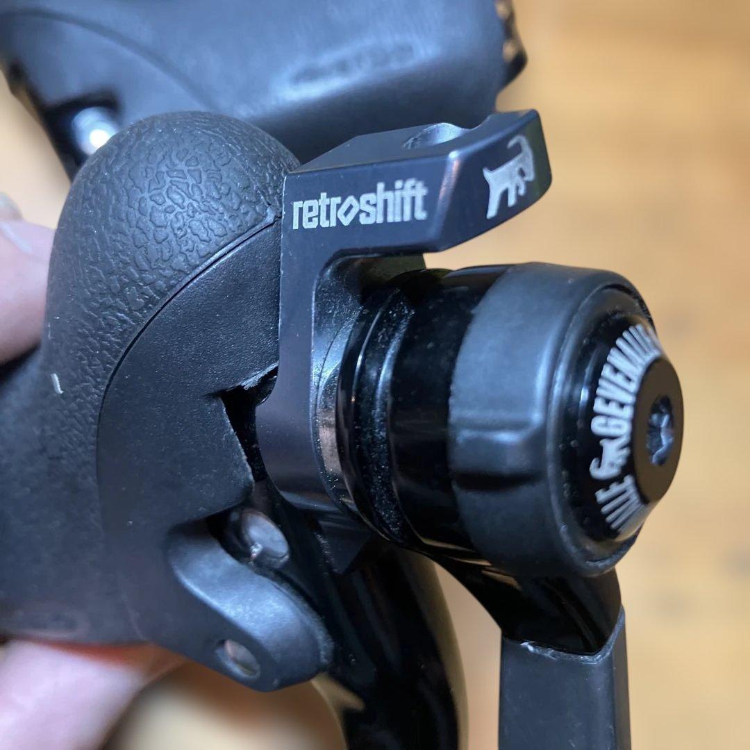 retroshift CX1 Gevenalle 10s シフター シクロクロス