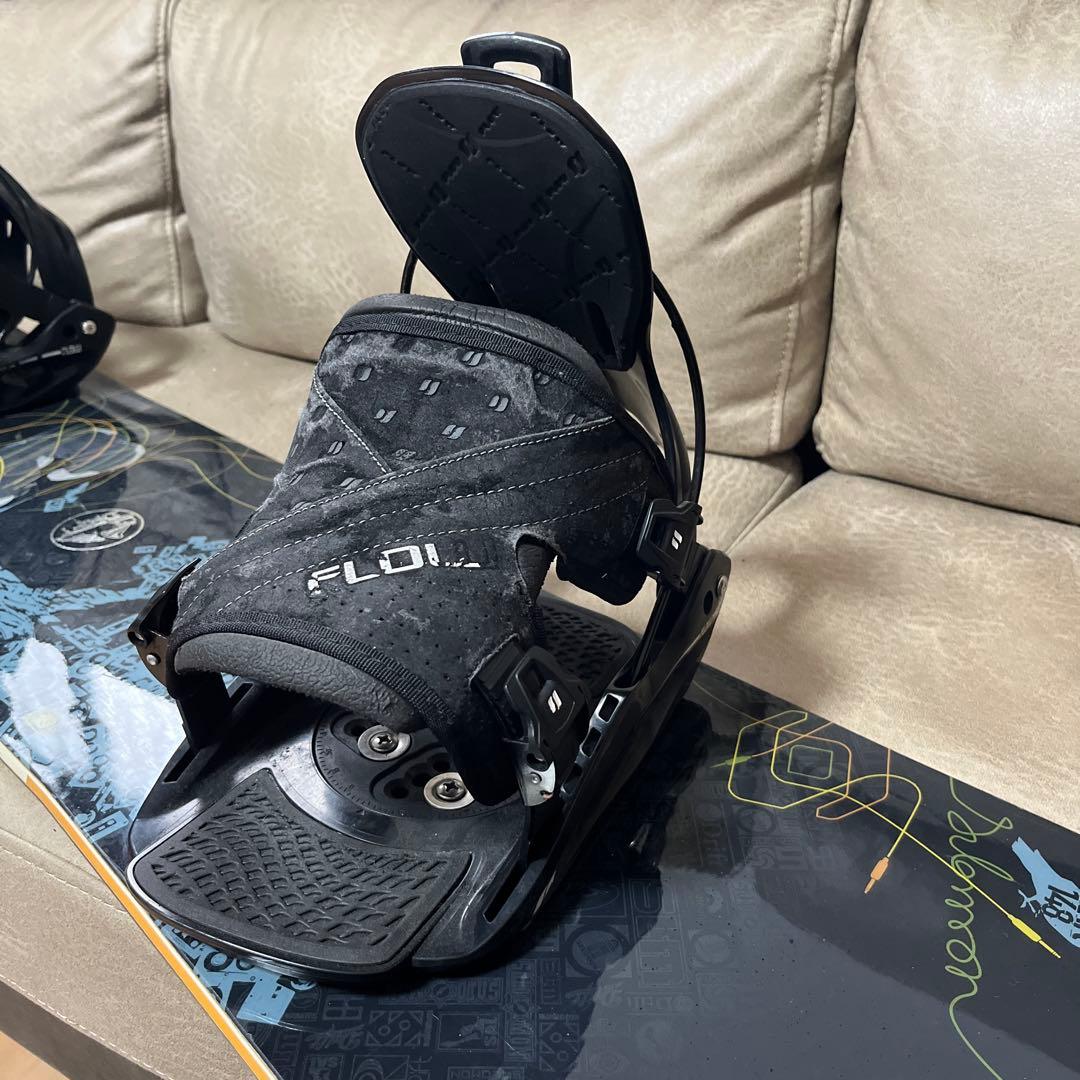 SALOMON DRIFT 148 × FLOW FIVE L リアエントリー