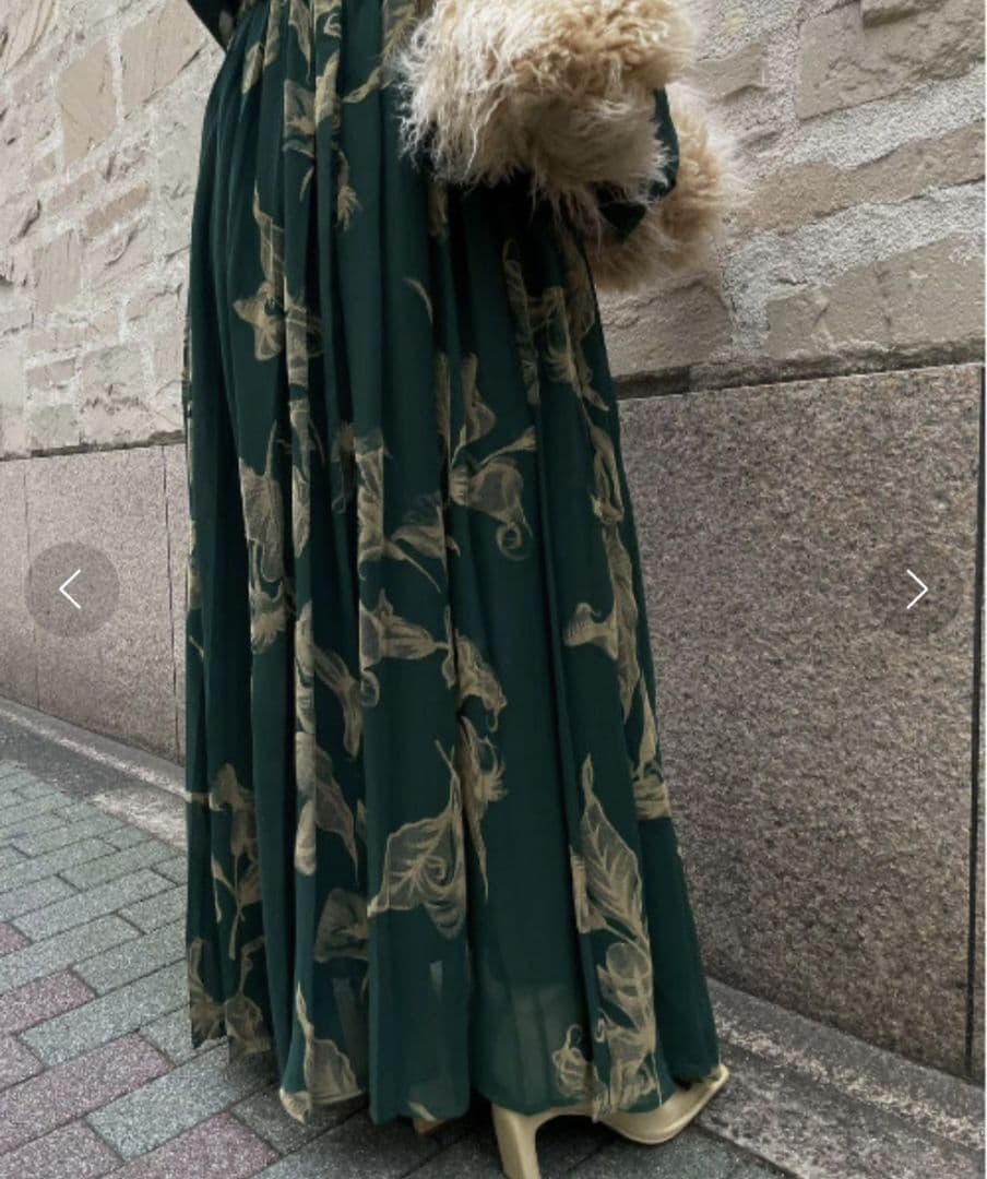 Ameri　UND CALLA FLOCKY DRESS