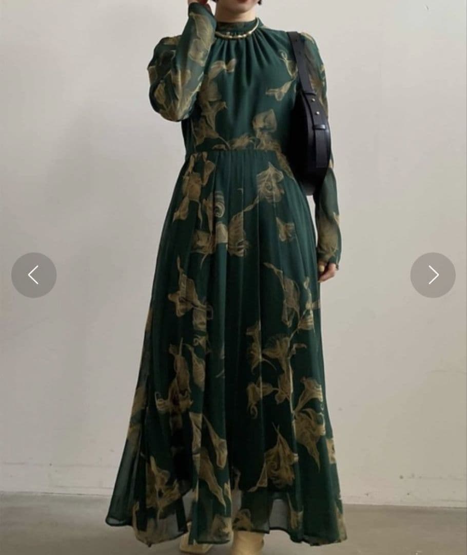 Ameri　UND CALLA FLOCKY DRESS