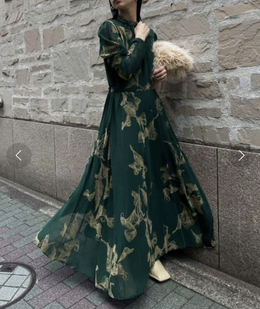 Ameri　UND CALLA FLOCKY DRESS