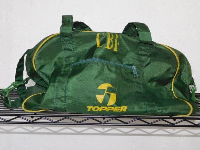 CBF支給品 ブラジル代表遠征用バッグ 元ブラジル代表GKカルロス選手使用
