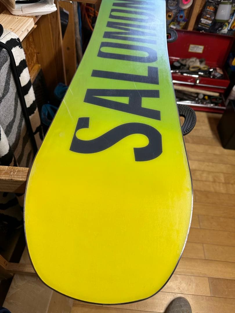 SALOMON The Team Mate 120cm スノーボード 3点セット