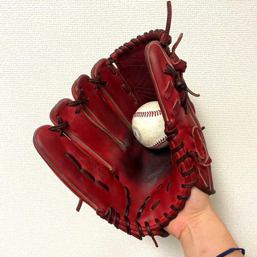 366 ジュンケイ アラミドシリーズ 型抜群 硬式 投手用グローブ 左投げ