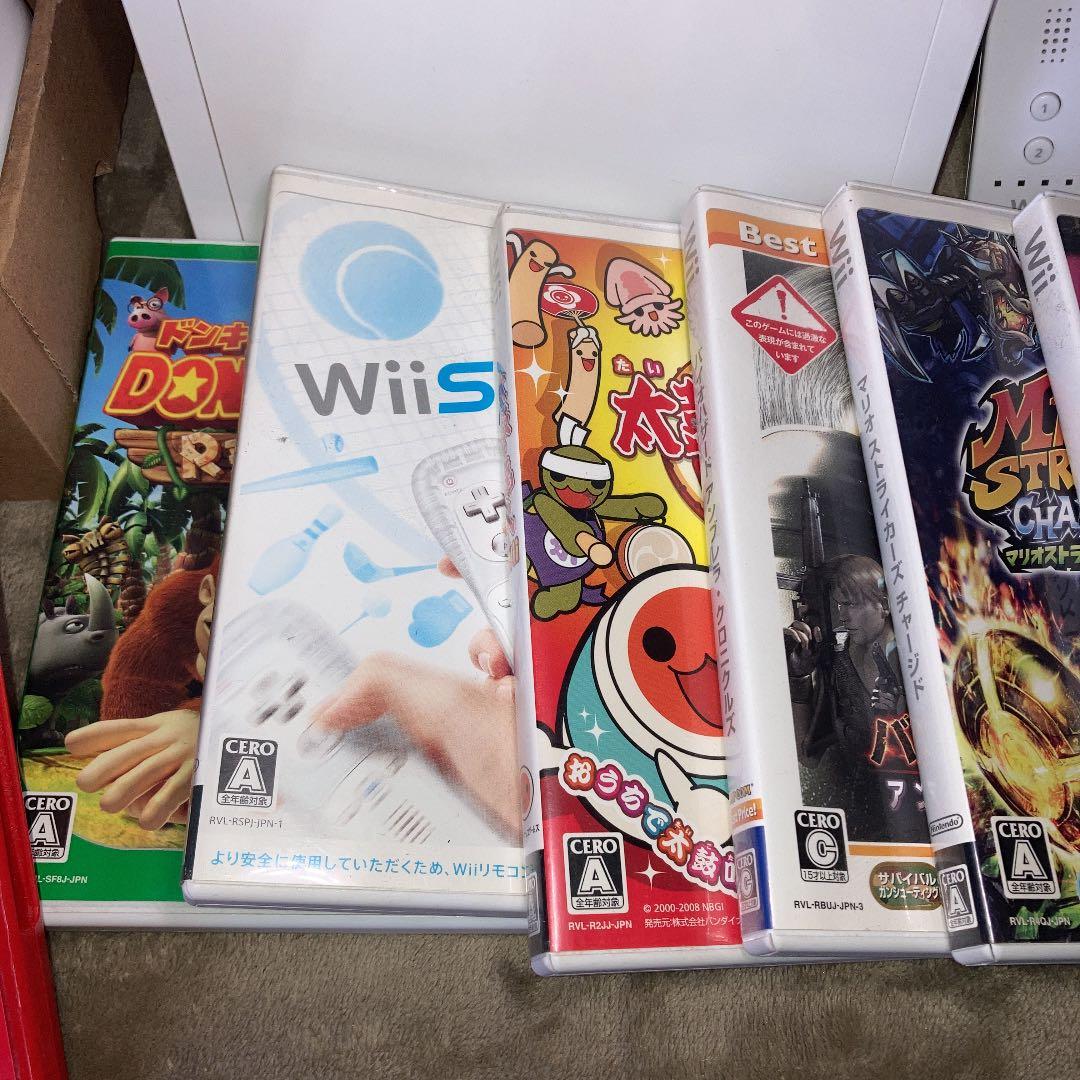 任天堂　Wii ゲーム　まとめ売り　ソフト多数