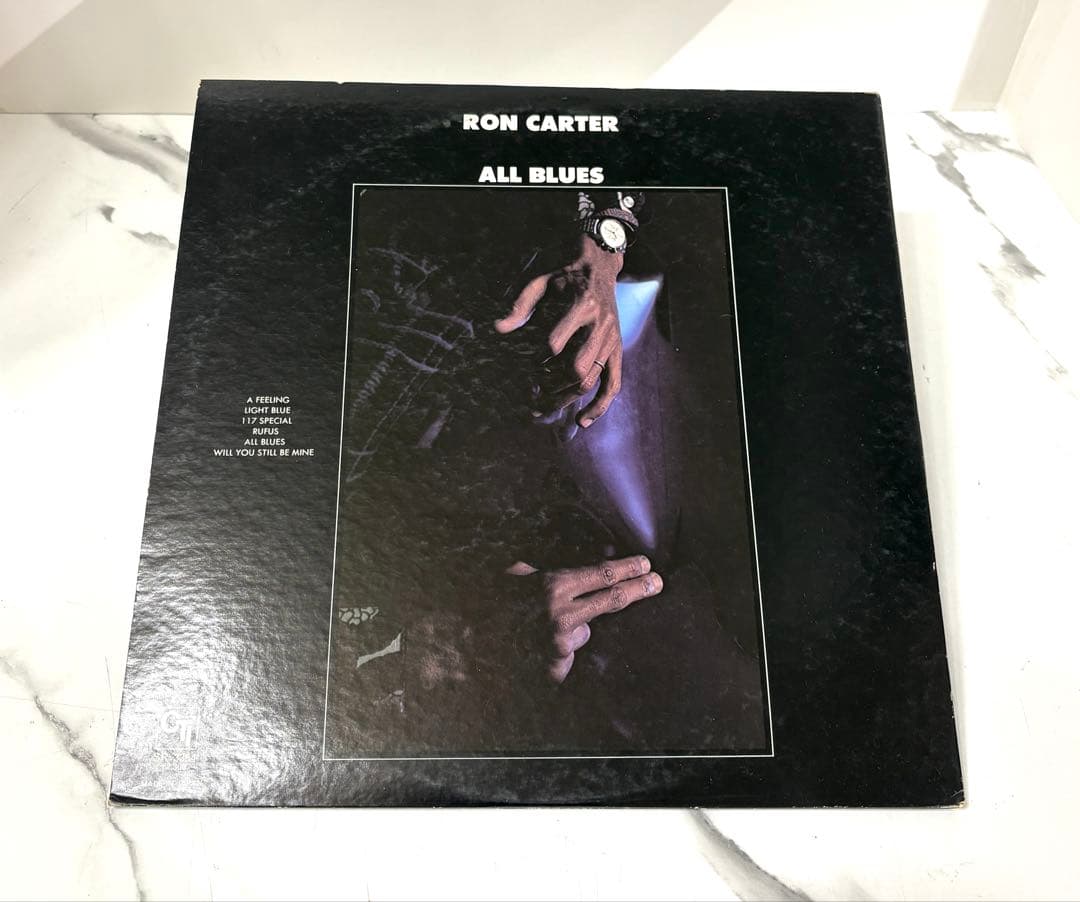 LPレコード　ロン・カーター「オール・ブルース」　洋楽　JAZZ