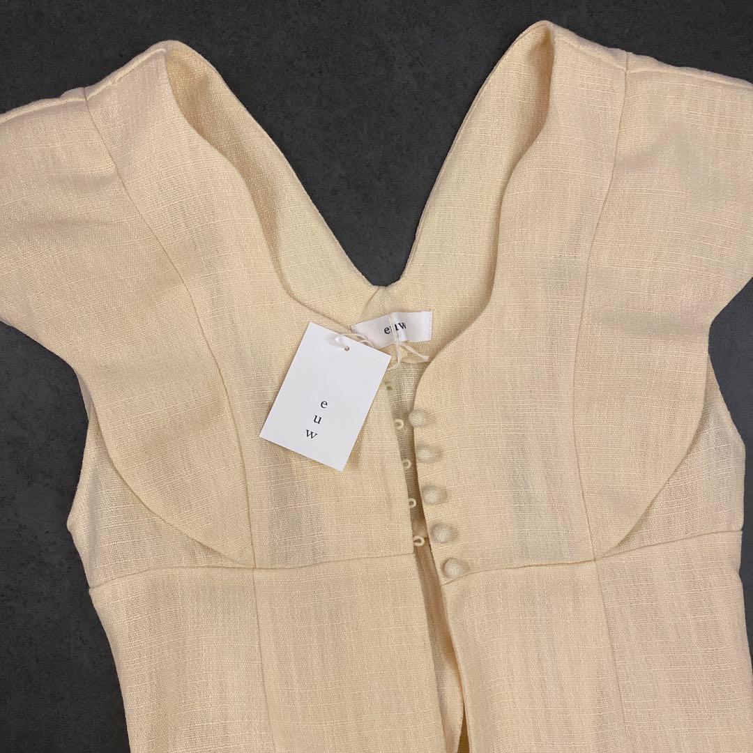 euw nuance collar gilet イユー　ジレ