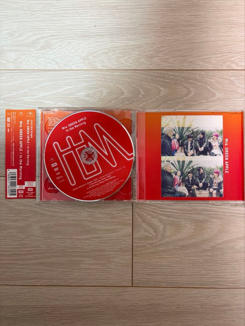 Mrs. GREEN APPLE 「In the Morning 」初回限定盤