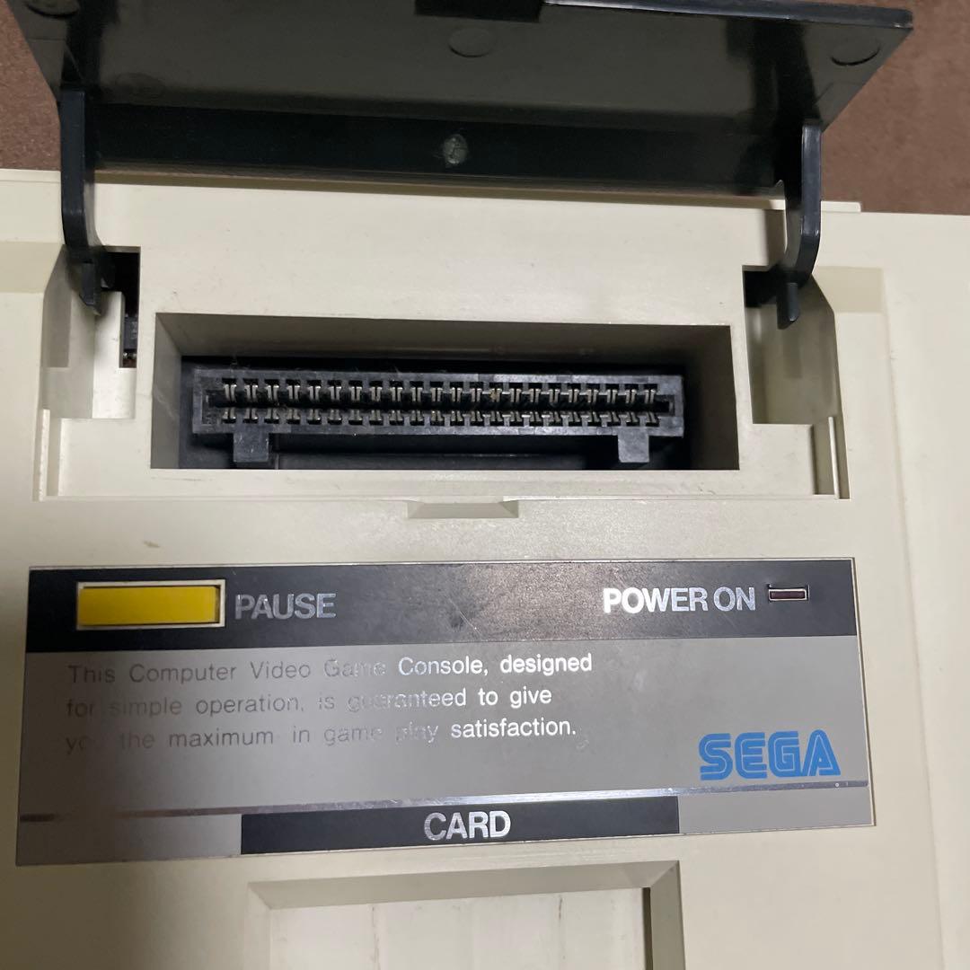 SEGA MARKⅢ セガマーク3 本体 箱説付き　通電確認のみジャンク