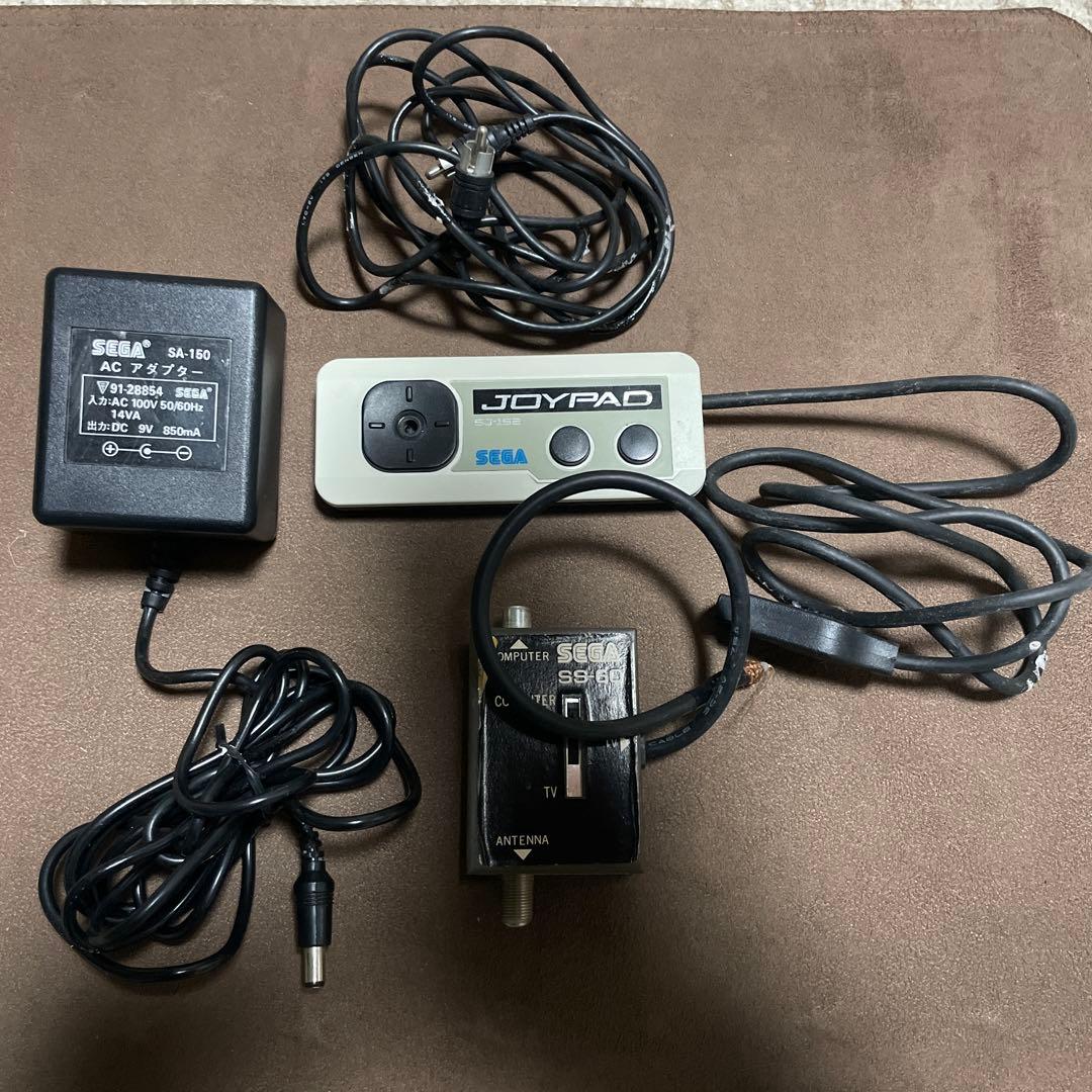 SEGA MARKⅢ セガマーク3 本体 箱説付き　通電確認のみジャンク