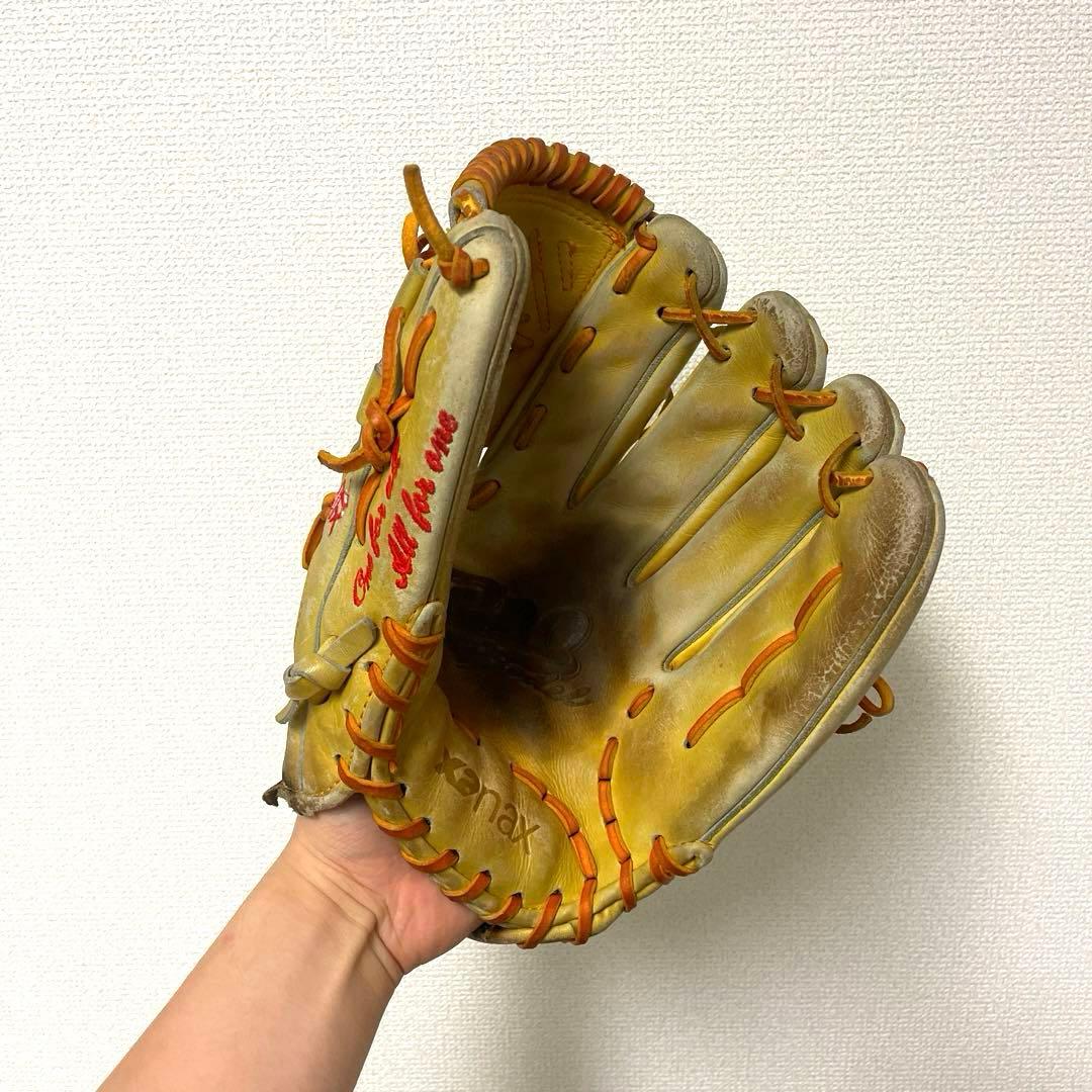250 ザナックス 藤川球児モデル 型良 軟式 投手用グローブ